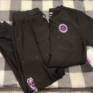 Scrubs star jogger set